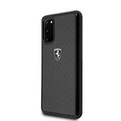 Ferrari Hardcase FEHCAHCS62BK S20 G980 black|black Carbon Heritage цена и информация | Чехлы для телефонов | kaup24.ee