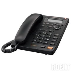Panasonic KX-TS620EXB, must цена и информация | Стационарные телефоны | kaup24.ee