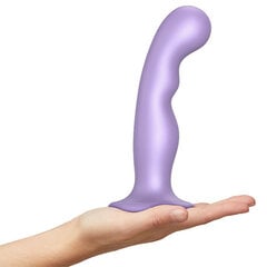 Dildo P&G Metallic Strap-on-me L Lilla Silikoon hind ja info | Dildod | kaup24.ee