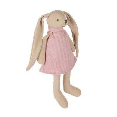 Pehme mänguasi Canpol Babies Pet Bunny Bunny, 35 cm, roosa hind ja info | Imikute mänguasjad | kaup24.ee