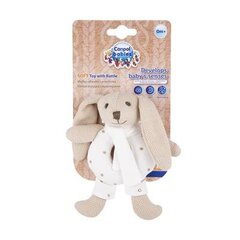 Pehme kõristi Canpol Babies Beige jänku, 80/201 цена и информация | Игрушки для малышей | kaup24.ee