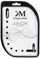 Kruger&Matz 3.5mm, 1 m hind ja info | Kaablid ja juhtmed | kaup24.ee