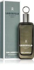 Туалетная вода Karl Lagerfeld Lagerfeld Classic Grey EDT для мужчин, 100 мл цена и информация | Мужские духи | kaup24.ee