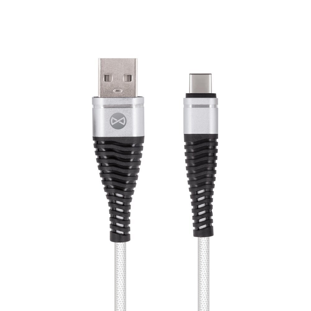 Telefonikaabel Forever, USB - USB-C 1,0 m 2A hind ja info | Mobiiltelefonide kaablid | kaup24.ee