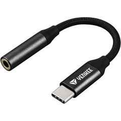 Адаптер YENKEE, USB C - разъем 3,5 мм цена и информация | Адаптеры и USB-hub | kaup24.ee