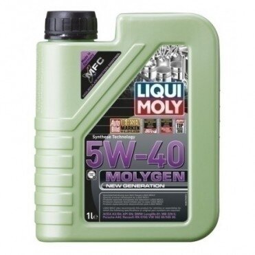 Mootoriõli Liqui Moly Molygen New Generation 5W-40, 5 l цена и информация | Mootoriõlid | kaup24.ee