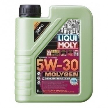 Mootoriõli Liqui Moly Molygen New Generation 5W-30 DPF, 4 l hind ja info | Mootoriõlid | kaup24.ee