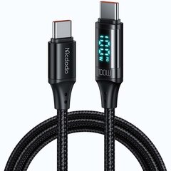 USB-kaabel Mcdodo Digital HD PD Type C 100W 1,2m - цена и информация | Кабели для телефонов | kaup24.ee