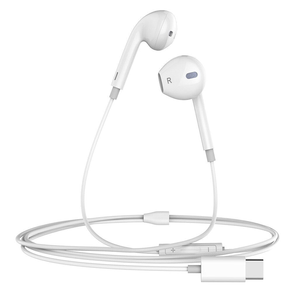 Mcdodo telefoni kõrvaklapid juhtmega Element USB type-C valge HP-6070 hind ja info | Kõrvaklapid | kaup24.ee