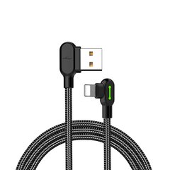 Телефонный кабель McDodo, быстрая зарядка, угол 90°, для iPhone 1,2 м цена и информация | Кабели и провода | kaup24.ee