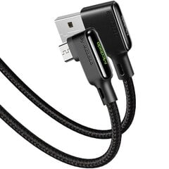 Mcdodo Glue QC 4.0 Micro USB nurgeline kaabel 1,2m цена и информация | Кабели и провода | kaup24.ee