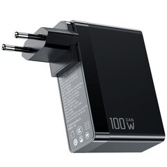 Mcdodo GaN kiirlaadija telefonile, sülearvutile USB-C PD USB-A QC 100W must цена и информация | Зарядные устройства | kaup24.ee