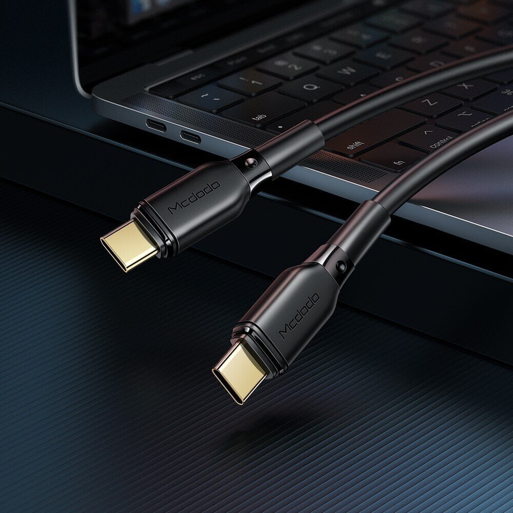 Mcdodo GaN kiirlaadija telefonile, sülearvutile USB-C PD USB-A QC 100W must hind ja info | Auto akulaadijad | kaup24.ee