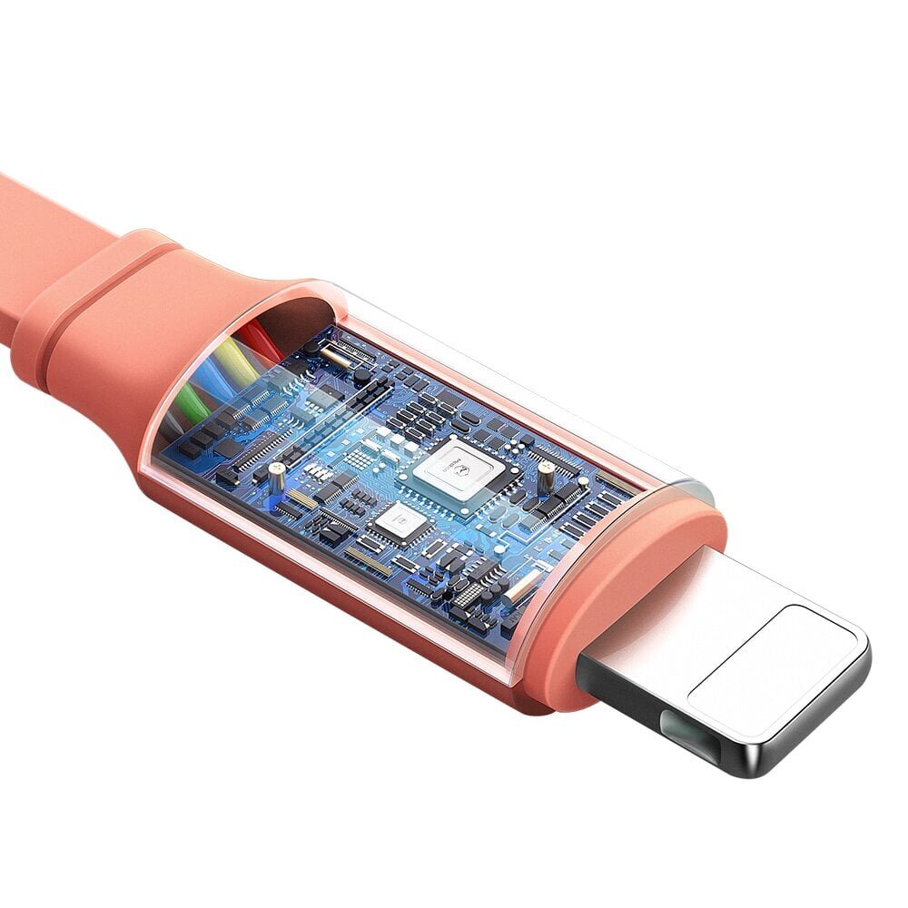Mcdodo 3-in-1 sissetõmmatav USB + Lightning + USB-C + microUSB kaabel 1,2 m oranž sissetõmmatav CA-7252 цена и информация | Kaablid ja juhtmed | kaup24.ee