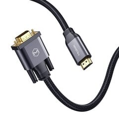 Mcdodo HDMI-VGA kahesuunaline must 2m kaabel CA-7770 hind ja info | Videokaamerate lisatarvikud | kaup24.ee