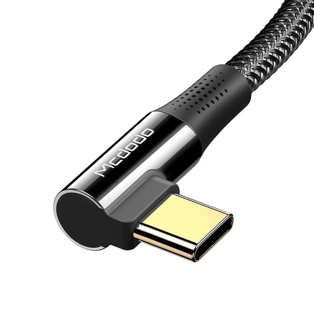 McDodo USB-C PD 2.0 QC 4.0 5A 100W 2M must CA-8323 nurgakaabel telefonile цена и информация | Kaablid ja juhtmed | kaup24.ee