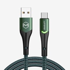 McDodo telefonikaabel kiire laadimine USB-C USB TYP C 1M QC 4.0 LED цена и информация | Кабели и провода | kaup24.ee