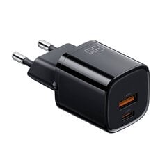 Mcdodo Nano GaN 2X USB/USB-C PD QC telefoni/tahvelarvuti laadija - 33W CH-0151 цена и информация | Зарядные устройства для телефонов | kaup24.ee