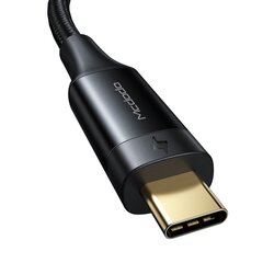 McDodo Thunderbolt 2 USB-C 100W 5K 40GB 0.8M telefonikaabel must CA-8760 цена и информация | Кабели для телефонов | kaup24.ee