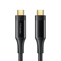 McDodo Thunderbolt 2 USB-C 100W 5K 40GB 0.8M телефонный кабель черный CA-8760 цена и информация | Кабели для телефонов | kaup24.ee