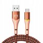 McDodo telefonikaabel, kiirlaadimine, USB-C, USB, 1m, QC 4.0, LED ekraaniga, oranž hind ja info | Mobiiltelefonide kaablid | kaup24.ee