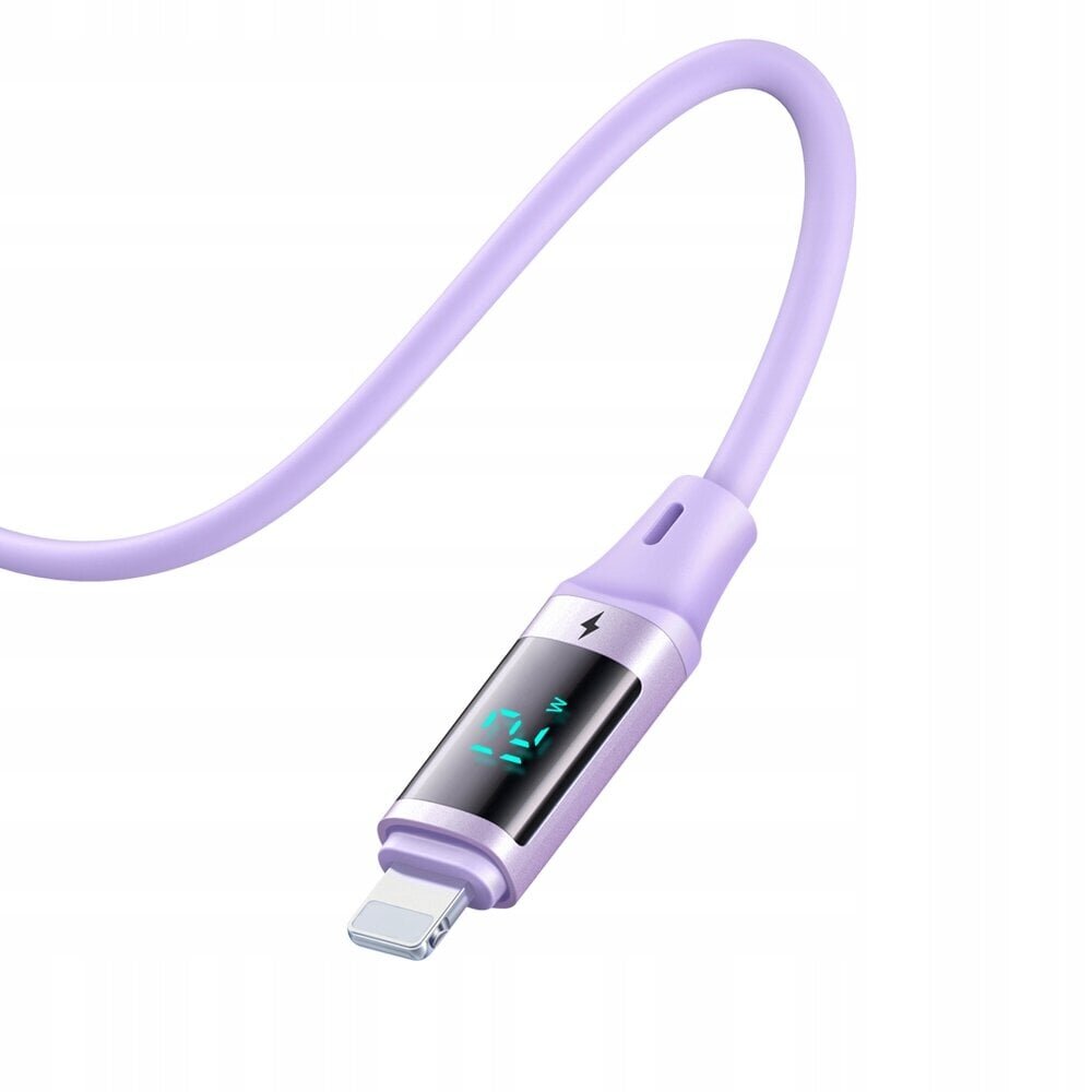 Mcdodo DIGITAL PRO USB-C ja iPhone 20W 1.2m lilla telefonikaabel hind ja info | Mobiiltelefonide kaablid | kaup24.ee