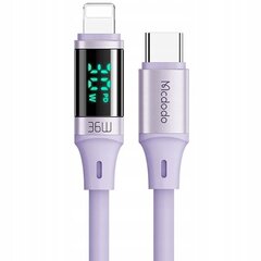 Mcdodo DIGITAL PRO USB-C для iPhone 20W 1,2 м фиолетовый телефонный кабель цена и информация | Borofone 43757-uniw | kaup24.ee