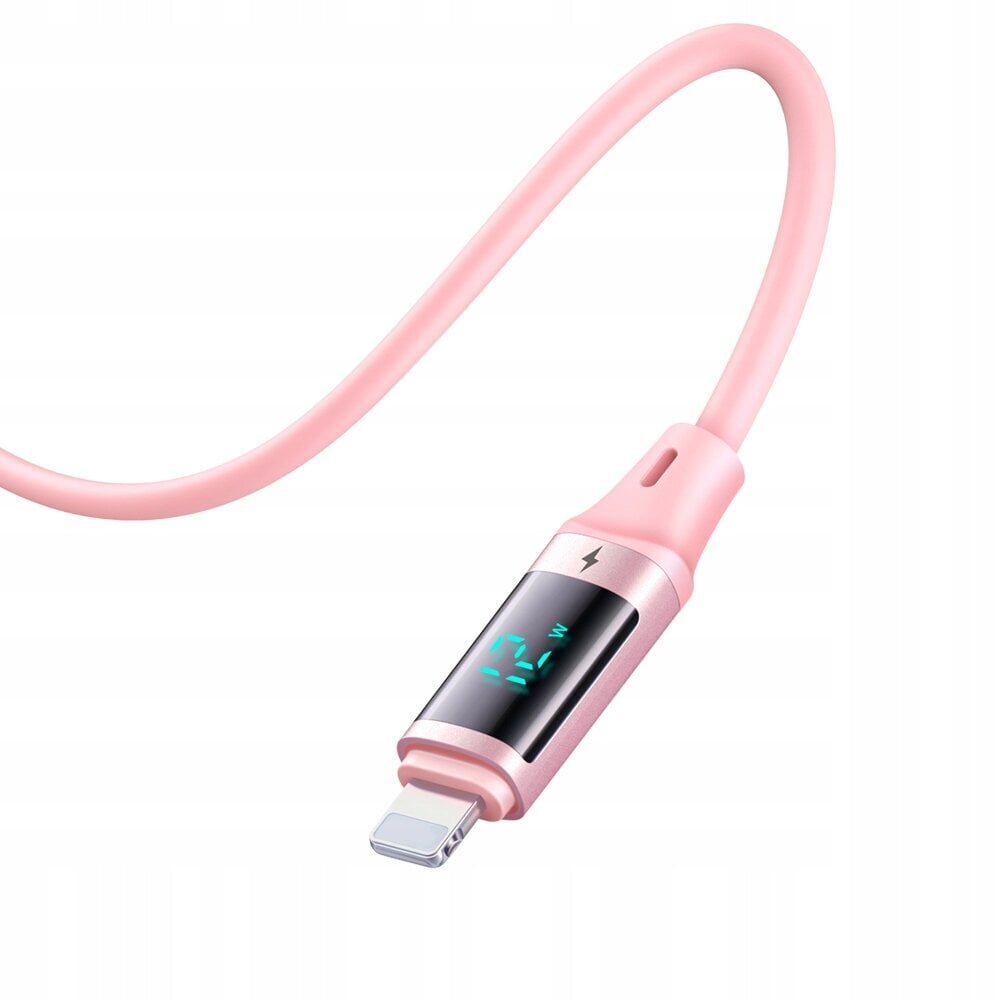 Mcdodo DIGITAL PRO USB-C Lightning 20W 1.2m roosa telefonikaabel цена и информация | Mobiiltelefonide kaablid | kaup24.ee