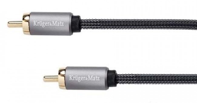 Kruger&Matz 1 RCA / 1 RCA, 1.8 m цена и информация | Kaablid ja juhtmed | kaup24.ee