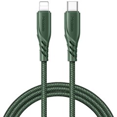 Кабель для телефона, компьютера, ноутбука, Mcdodo USB-C USB тип C - Lightning PD 20W 1.2M зеленый цена и информация | Кабели для телефонов | kaup24.ee