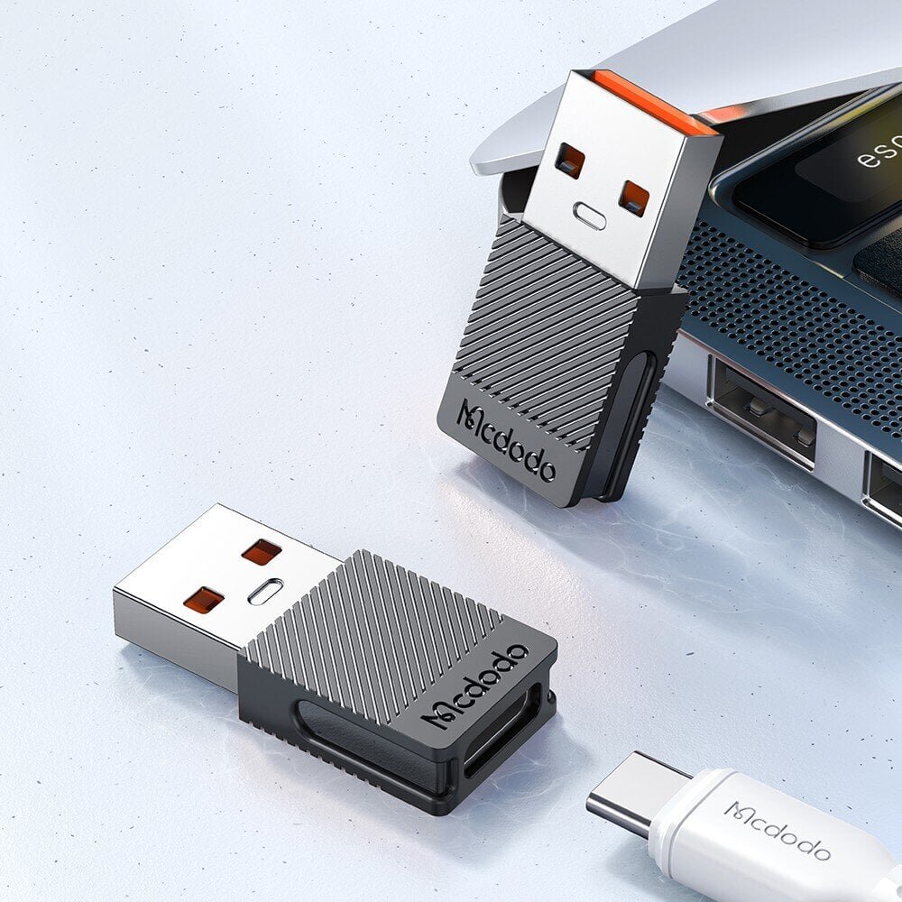 MCDODO ADAPTER ADAPTER USB 2.0 JA USB-C 5A QC VAHEL цена и информация | Mobiiltelefonide kaablid | kaup24.ee