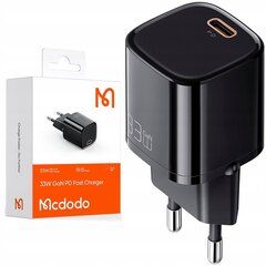 MCDODO NANO GaN USB-C PD QC FAST CHARGER - 33 Вт цена и информация | Зарядные устройства для телефонов | kaup24.ee