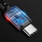 Mcdodo Omega telefonikaabel Spring Fast LED USB Type-C PD 1.8m must цена и информация | Mobiiltelefonide kaablid | kaup24.ee