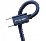 Mcdodo telefonikaabel lühike BRELOK JEANS USB USB-C USB TYPE C QC 15cm punutud kaabliga hind ja info | Mobiiltelefonide kaablid | kaup24.ee