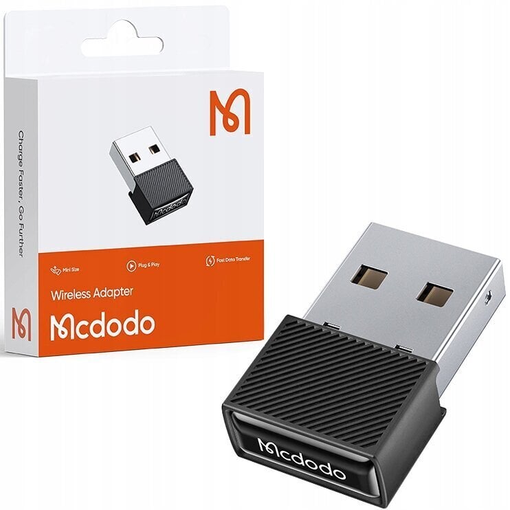 MCDODO ADAPTER BLUETOOTH VASTUVÕTJA 5 ARVUTISSE hind ja info | Mobiiltelefonide lisatarvikud | kaup24.ee