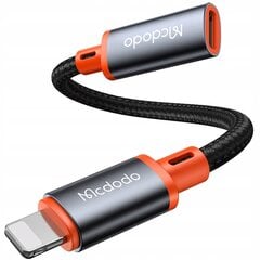 Переходник для телефона Mcdodo, Lightning, USB-C, серебристый цена и информация | Кабели для телефонов | kaup24.ee