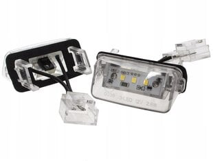 AutoTune LED numbrimärgi komplekt Peugeot 206, 207, 306, 307, 308,406, 407,5008, Expert IV, Partner I, Partner II B9, Partner Tepee, Traveller hind ja info | Autotuled | kaup24.ee