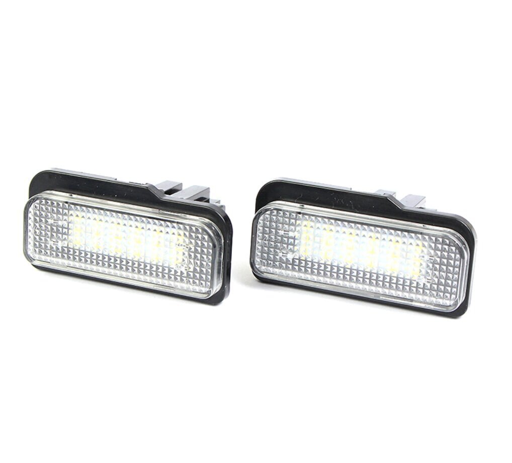 LED numbritulede komplekt, AutoTune, Mercedes W203 Clasa C KOMBI, Mercedes W211 Clasa E SEDAN KOMBI, Mercedes W219 CLS, Mercedes R171 SLK jaoks hind ja info | Autotuled | kaup24.ee