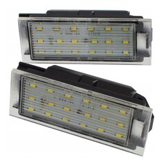 LED numbritulede komplekt, AutoTune, Renault Clio III, Clio IV, Fluence, Kadjar, Kangoo, Laguna II, Laguna III, Master II, Master III, Megane II, Megane III, Thalia II, Trafic III jaoks. цена и информация | Фары | kaup24.ee