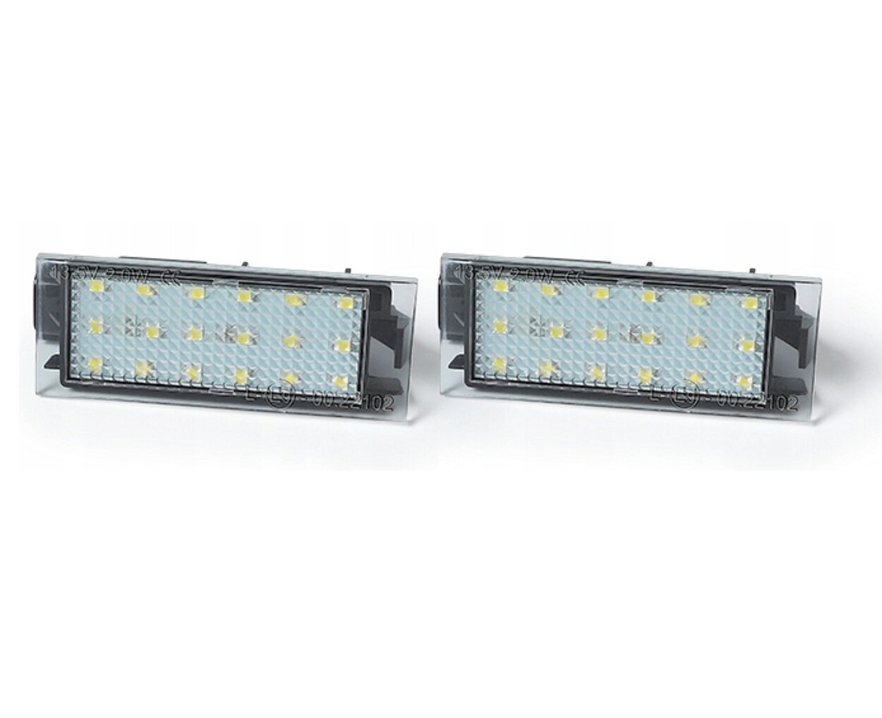 LED numbritulede komplekt, AutoTune, Dacia Logan II, Dacia Sandero II, Nissan Interstar, Nissan NV200, Nissan NV300, Nissan NV400, Opel Movano A, Opel Movano B, Opel Vivaro B, Fia jaoks. hind ja info | Autotuled | kaup24.ee