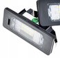 LED numbrimärgi lampide komplekt, AutoTune, BMW E39 seeria 5, BMW E60 seeria 5, BMW E61 seeria 5, BMW E70 seeria X5, BMW E82 seeria 1, BMW E88 seeria 1, BMW E90 seeria 3, BMW E91 seeria 3, BMW E цена и информация | Autotuled | kaup24.ee