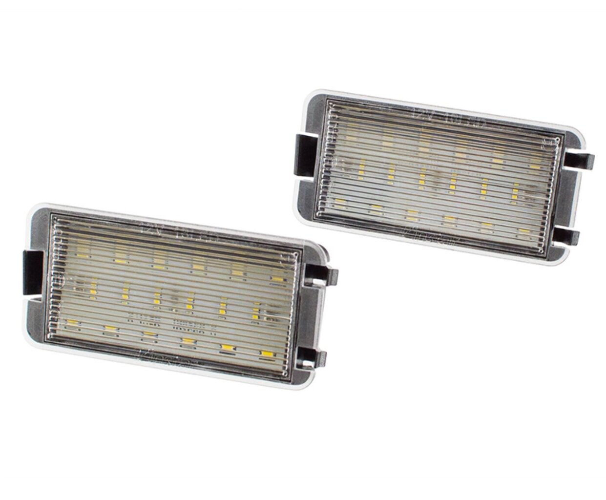 Numbrimärgi LED tulede komplekt, AutoTune, Seat ALTEA, Seat AROSA, Seat CORDOBA, Seat IBIZA II, Seat IBIZA III, Seat LEON, Seat TOLEDO III jaoks hind ja info | Autotuled | kaup24.ee