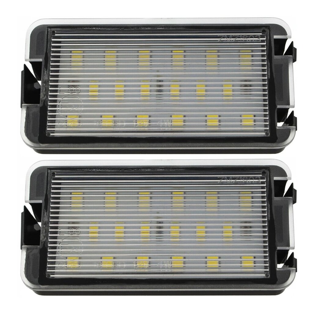 Numbrimärgi LED tulede komplekt, AutoTune, Seat ALTEA, Seat AROSA, Seat CORDOBA, Seat IBIZA II, Seat IBIZA III, Seat LEON, Seat TOLEDO III jaoks hind ja info | Autotuled | kaup24.ee