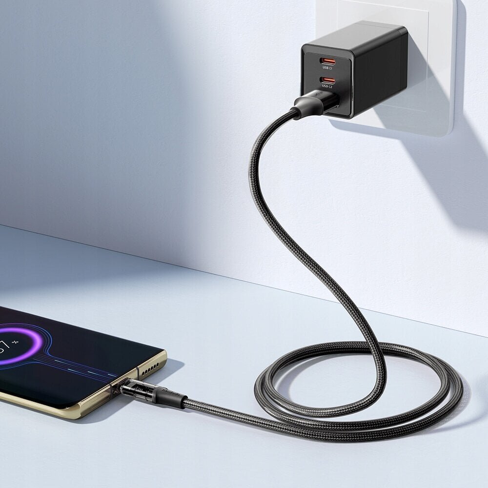 Mcdodo telefonikaabel võimas kiirlaadimine USB-C 100W 6A 1.2m hind ja info | Mobiiltelefonide kaablid | kaup24.ee