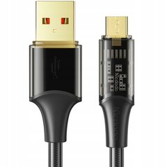 Кабель для телефона Mcdodo, мощный, быстрая зарядка, MICRO, USB, QC 4.0 3A 1,2 м черный CA-2100 цена и информация | Borofone 43757-uniw | kaup24.ee