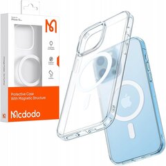 McDodo прозрачный магнитный чехол для телефона iPhone 12/12PRO PC-1890 цена и информация | Чехлы для телефонов | kaup24.ee