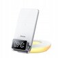 Mcdodo induktsioonlaadija, valgusega , äratuskellafunktsiooniga, kellaga, valge CH-1610 hind ja info | Mobiiltelefonide laadijad | kaup24.ee