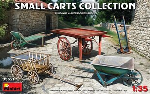 Liimitav mudel MiniArt 35621 Small Carts Collection 1/35 цена и информация | Склеиваемые модели | kaup24.ee