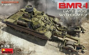 Liimitav mudel MiniArt 37039 BMR-1 Late Mod. with KMT-7 1/35 цена и информация | Склеиваемые модели | kaup24.ee