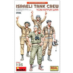 Liimitav mudel MiniArt 37086 Israeli Tank Crew. Yom Kippur War 1/35 hind ja info | Liimitavad mudelid | kaup24.ee